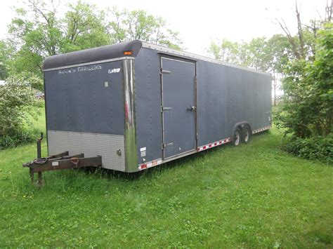 28 Ft Pace Enclosed Car Trailer For Sale In Hebron Oh Racingjunk