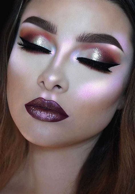 Beautiful Makeup Artist Tips For Colorful Glittering And Dark