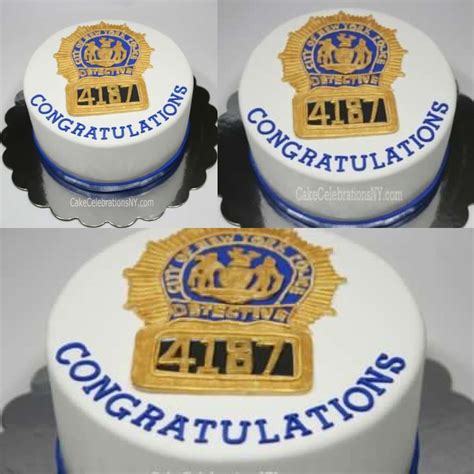 Retirement Cake Ideas For Police