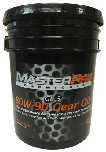 Masterpro Gl 5 Gear Oil 80w 90 5 Gallon 80041 Oreilly Auto Parts