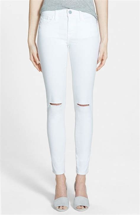 White Distressed Skinny Jeans Distressed Skinny Jeans Skinny Jeans
