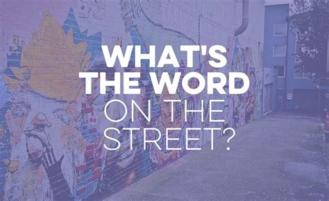 Whats The Word On The Street Consult Recruitment Nz