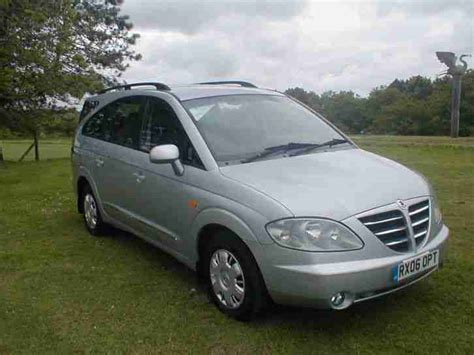 The exciting authentic vehicle long) concept. Ssangyong 2006(06) Rodius 2.7TD SX Diesel 7 Seater. car ...
