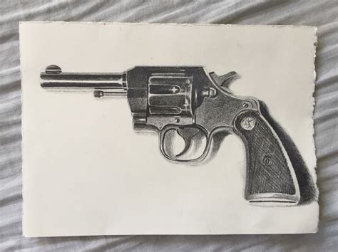 Pin By Christine Kiesler On My Drawings Guns Hand Guns Drawings