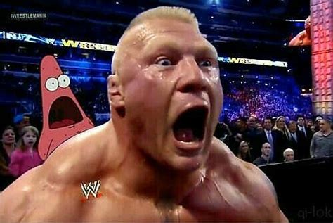 Even Surprised Patrick Pied Off Wwe Funny Funny Wrestling Wwe Memes