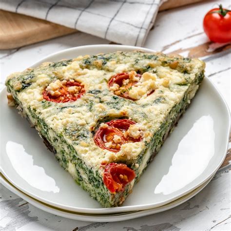 This Spinach Mushroom Crustless Quiche Is Perfection Clean Food Crush