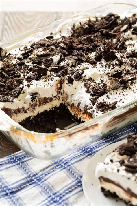 Set aside four oreos and then separate the remaining oreos into two cookies. Oreo Delight - Spicy Southern Kitchen | Recipe in 2020 ...