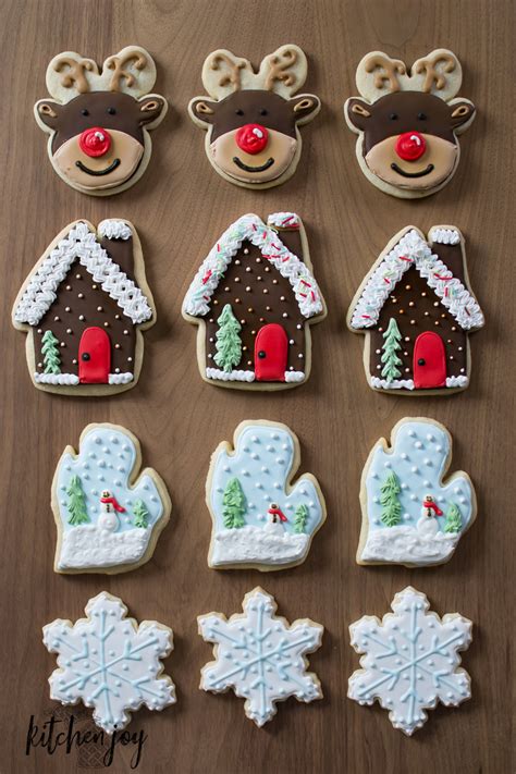 Perfect for cookie exchanges, baking with kids, and includes allergy friendly recipes too. decorated-christmas-cookies-2019-2 - Kitchen Joy