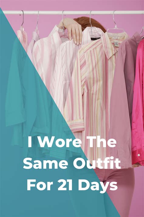 Same Outfit for 21 Days // Minimalist Capsule Wardrobe ...