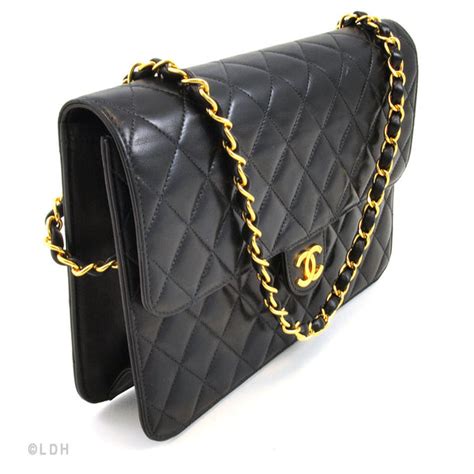 Chanel Quilted Lambskin Single Flap Authentic Pre Owned 104892 Luxedh