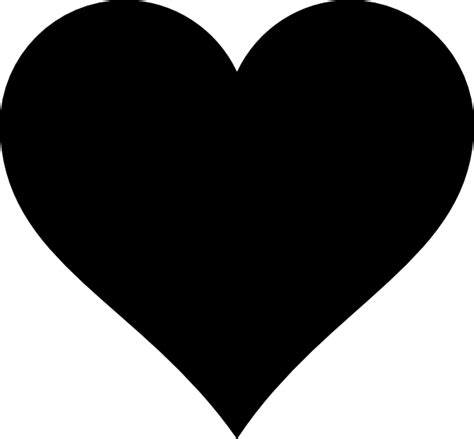 Heart Silhouette Images At Getdrawings Free Download