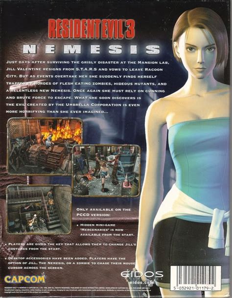 Resident Evil 3 Nemesis 2000 Dreamcast Box Cover Art Mobygames