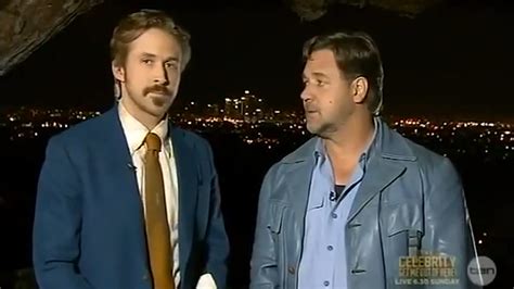 Ryan Gosling Crashes Russell Crowes Presentation At The Australian Academy Awards Video The