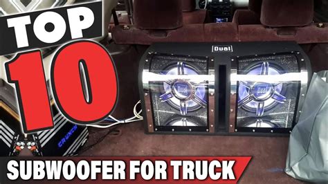 Best Subwoofer For Truck In 2024 Top 10 Truck Subwoofers Review Youtube