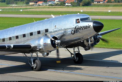 Douglas Dc 3c Swissair Verein Dc 3 Aviation Photo 2536427