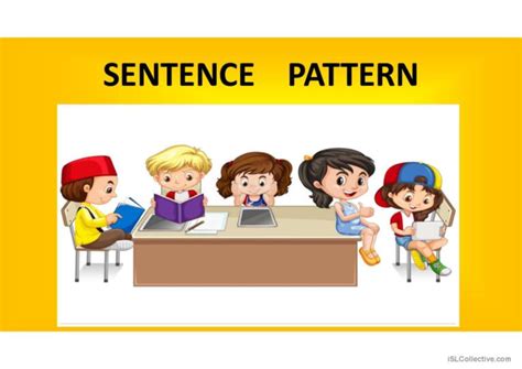 Sentence Pattern General Gramma English Esl Powerpoints