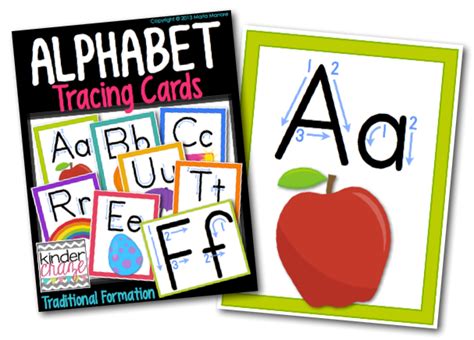 Alphabet Tracing Cards Simple And So Effective