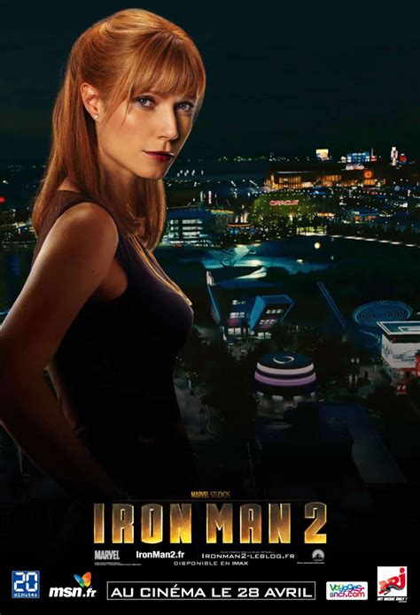 Gwyneth paltrow played a character who has had a tremendous impact on the marvel cinematic universe ever since it began with 2008's iron man. Brand New French 'Iron Man 2′ Posters With War Machine And ...