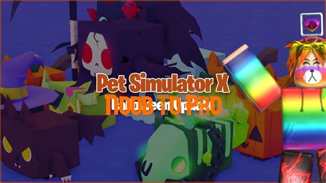 Noob To Pro In Pet Simulator X Youtube
