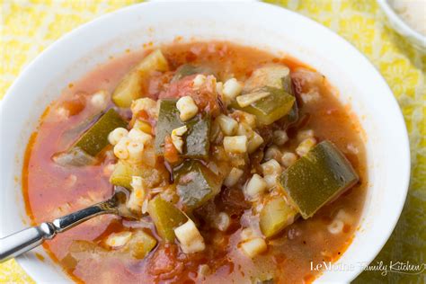 Maybe you would like to learn more about one of these? Italian Zucchini & Tomato Soup - LeMoine Family Kitchen