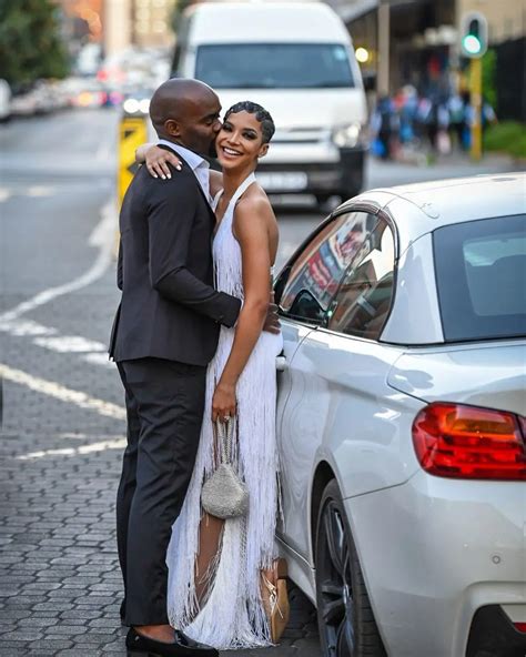 Dr Musa Mthombeni And Wife Liesl Laurie Celebrate 9 Month Wedding