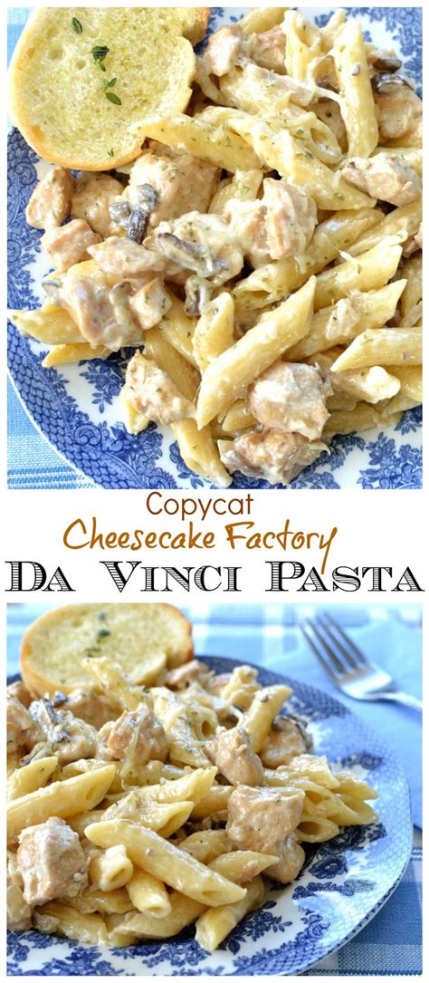 Copycat Cheesecake Factory Da Vinci Pasta The Cozy Cook Italian