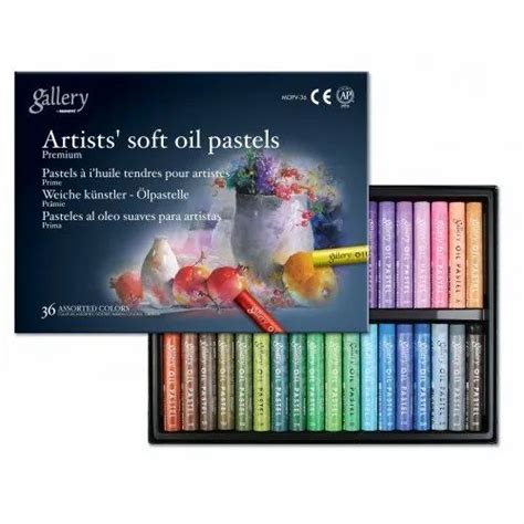 Mungyo Artists Soft Oil Pastels Set Of 36 Assorted Colors At Rs 1599