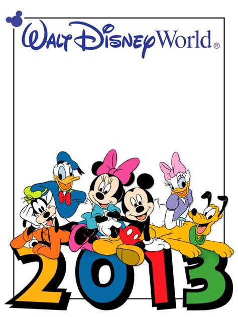 Walt Disney World 2013 Project Life Journal Card Scrapbooking
