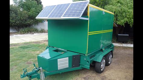 Maybe you would like to learn more about one of these? Building a camper trailer enclosure with a solar power ...