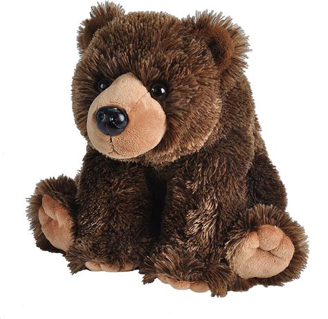 Grizzly Bear Stuffed Animal 12 From Wild Republic And Totally