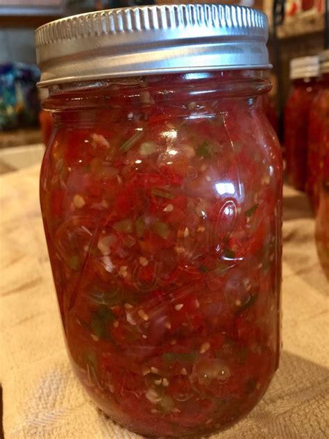 Easy No Peel Salsa For Canning Cherry Tomato Salsa Canning Recipes