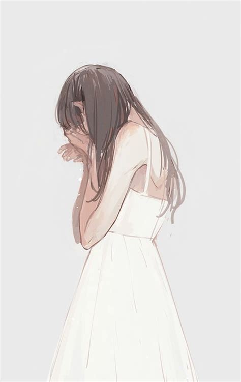 Crying Anime Girl Drawing At Getdrawings Free Download