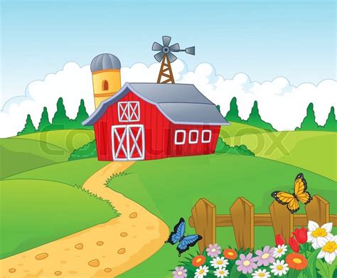 Farm House Cartoon Download High Quality Farm House Cartoons From Our