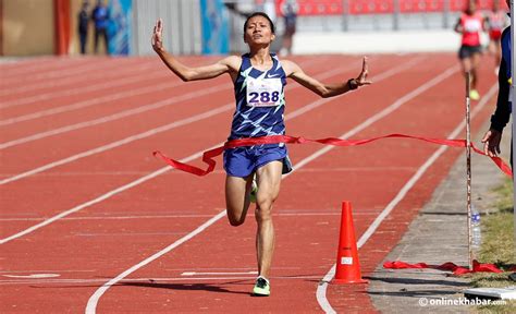 Santoshi Shrestha Wins Gold On Marathon Debut Onlinekhabar English News