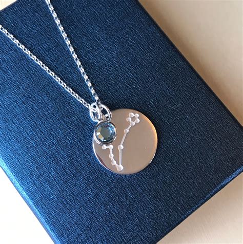 Pisces Jewellery Sterling Silver Pisces Necklace Zodiac Etsy