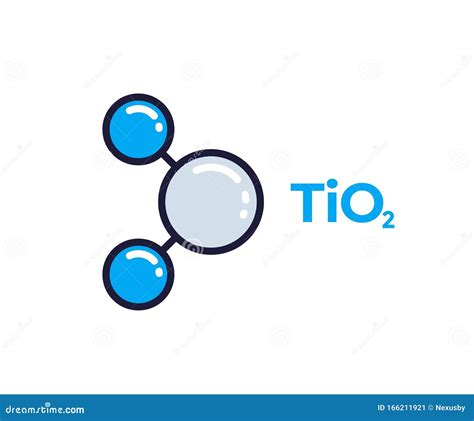 Titanium Dioxide Tio2 Nanoparticles Stock Illustration Cartoondealer