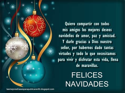 Las Mejores Frases Navide As Para Compartir Con Tus Amigos En Facebook Frasesparatodos Net