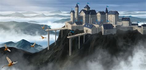Cloud Castle By Joakimolofsson On Deviantart Castle In The Sky