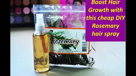 Diy Rosemary Water Hair Spray Leave In Conditioner For Fast Hair