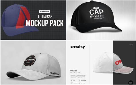 We Have Collected 18 Latest Cap Psd Mockups Free And Premiumin This