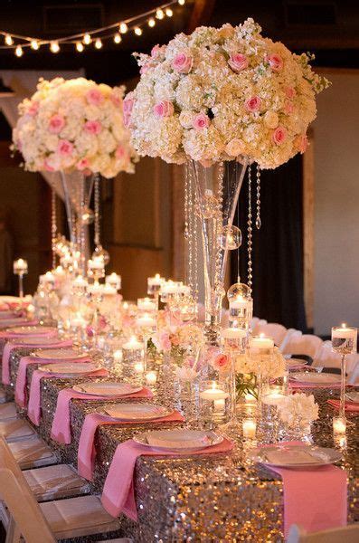 Pink Wedding Theme Decorations Wedding Pink Decorations Decor Flowers