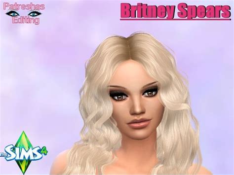 The Sims Resource Britney Spears By Patreshas Editing