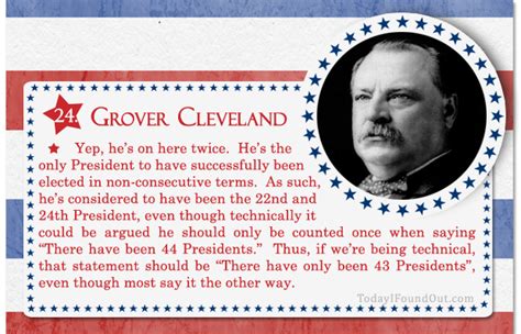 100 Facts About Us Presidents 24 Grover Cleveland