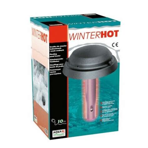 Aquael Ice Preventer Winterhot 150w Pond Heater Float Ball Heater