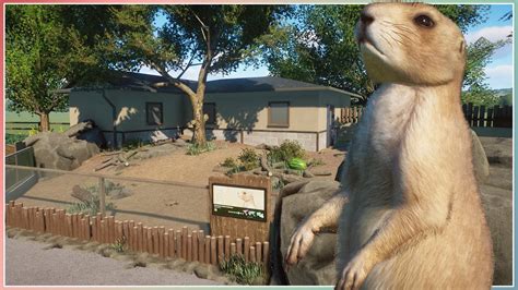 Prairie Dog Habitat Mayberry Park Zoo Planet Zoo Speed Build Youtube