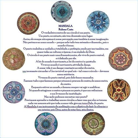 Pin De Stella Aguilera Em 3 Mandalas Textos Em 2021 Significado Das