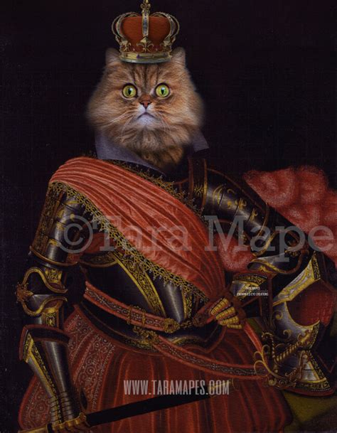 Capturing the personalities of the wild. Royal Pet Portrait KING Body PSD Template- Pet Painting ...