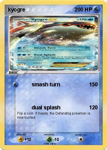(as we saw with logic.) Pokémon kyogre 2021 2021 - smash turn - My Pokemon Card