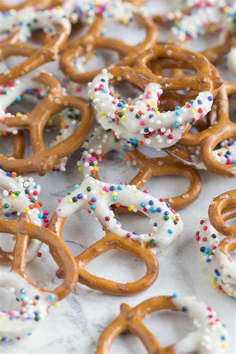 Chocolate Covered Pretzels For Purim Idea Land White Chocolate