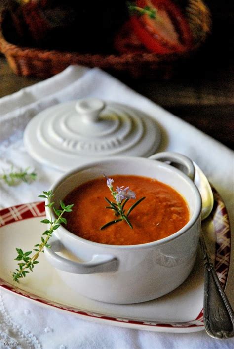 Sopa de tomate estilo Gordon Ramsay | Chez Silvia | Sopa de tomate